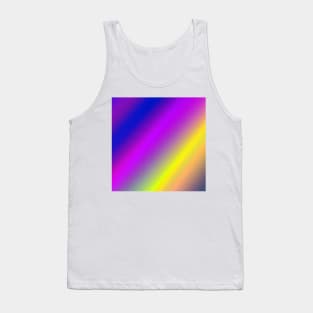 yellow purple blue abstract texture Tank Top